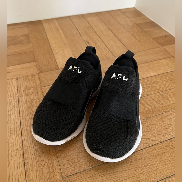 APL Kid's TechLoom Bliss Black / White sneakers - Picture 3 of 9